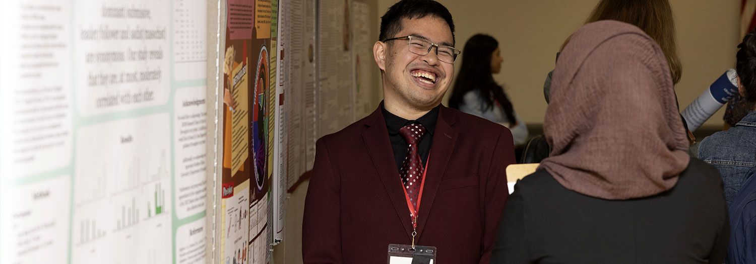 Students at CURE conference